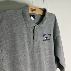 Penn State men’s Gray Polo Shirt size 2x‎